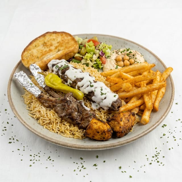 Mixed Grill Platter.